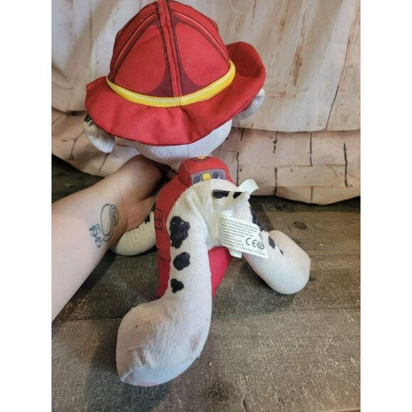 Paw Patrol SML 2017 AS IS Marshall plush stuffed animal toy figure Disney - Picture 4 of 6
